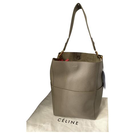 sac seau big bag en veau grainé celine|Sac Seau Big Bag en veau grainé .